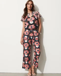 Rosie Top Painterly Lock Chalk