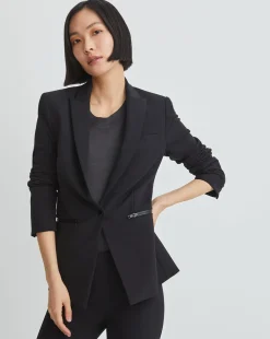 Scuba Dickey Jacket in Black
