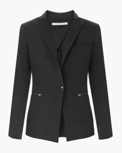 Scuba Dickey Jacket in Black