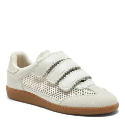 Seen White Suede Mesh