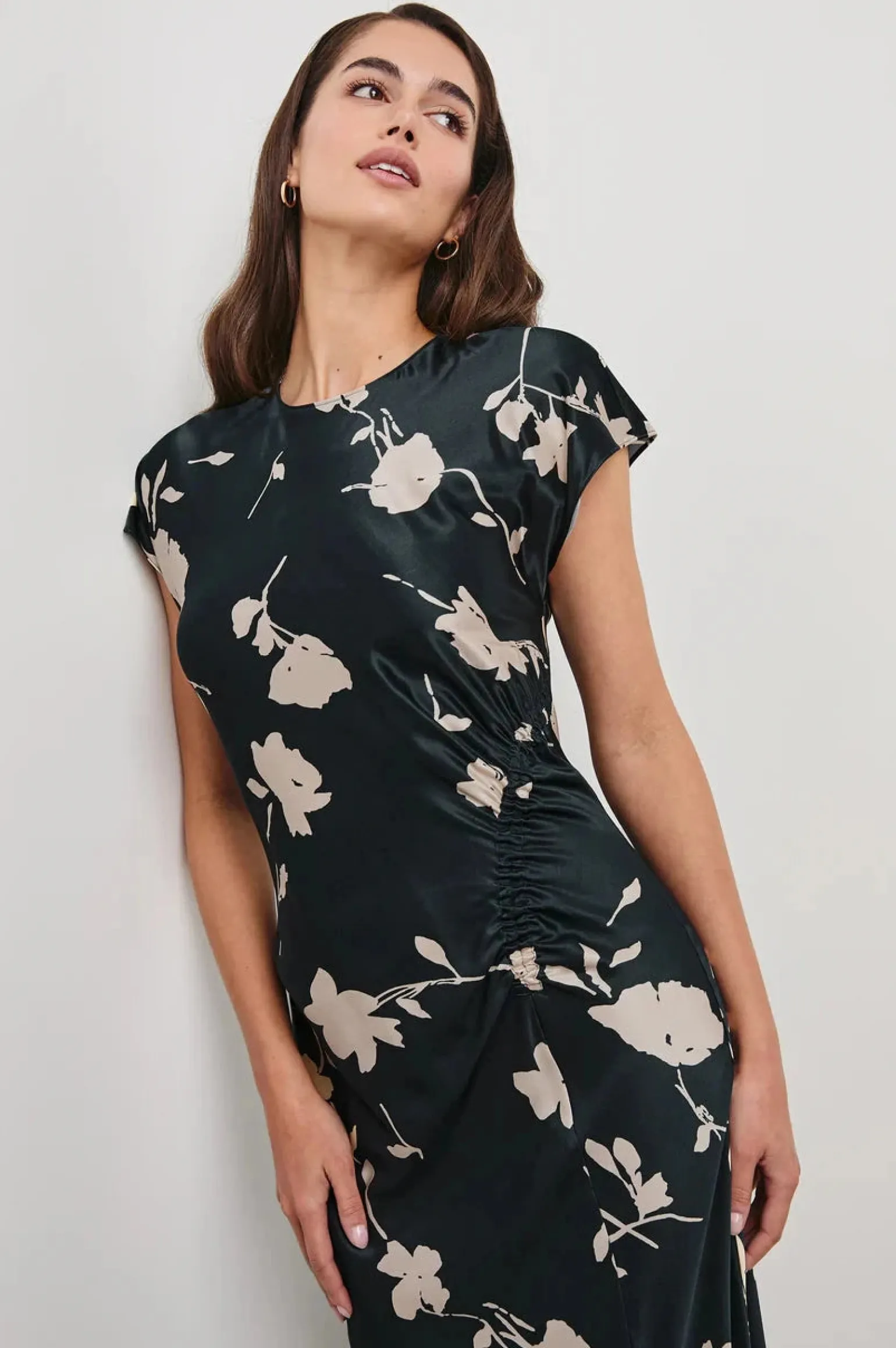 Serenity Dress Midnight Roses
