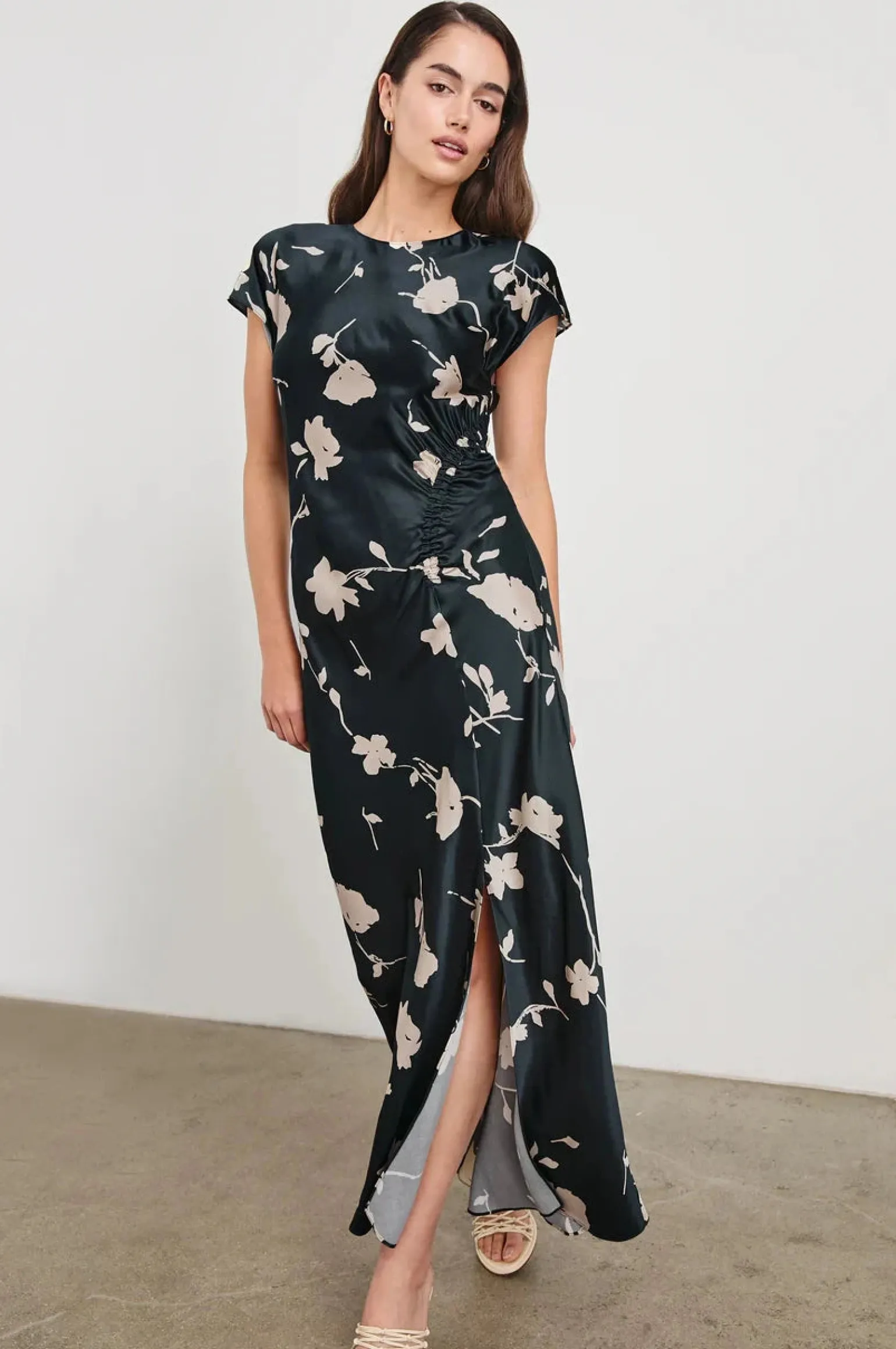 Serenity Dress Midnight Roses