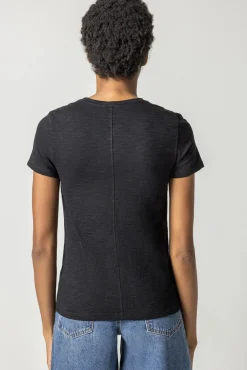 Short Sleeve Crewneck Black