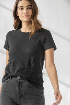 Short Sleeve Crewneck Black