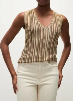 Sid Sleeveless Pullover Gold/Bronze