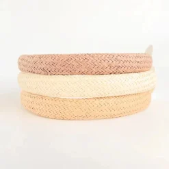 Skinny Natural Rattan Headband