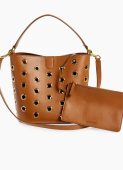 Small Grommet Feedbag Hazelwood/Gold