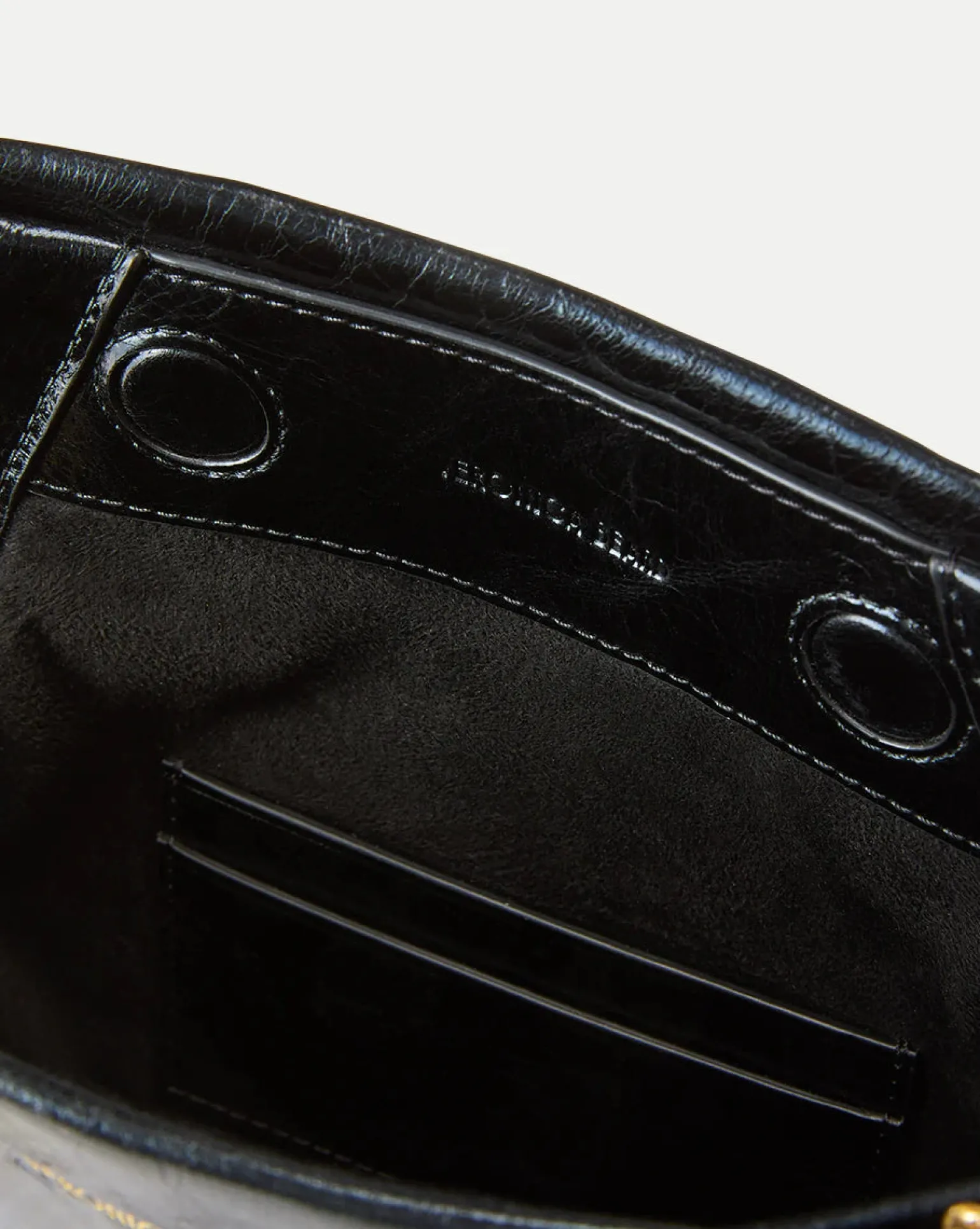 Small Slouch Shoulder Bag Black