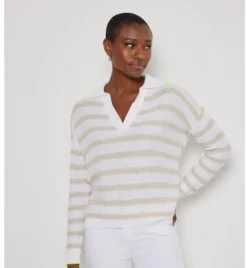 Stripescape White/Almond