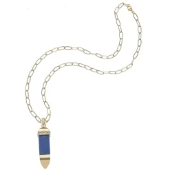 Strong Lapis Carved Sun Ray 18