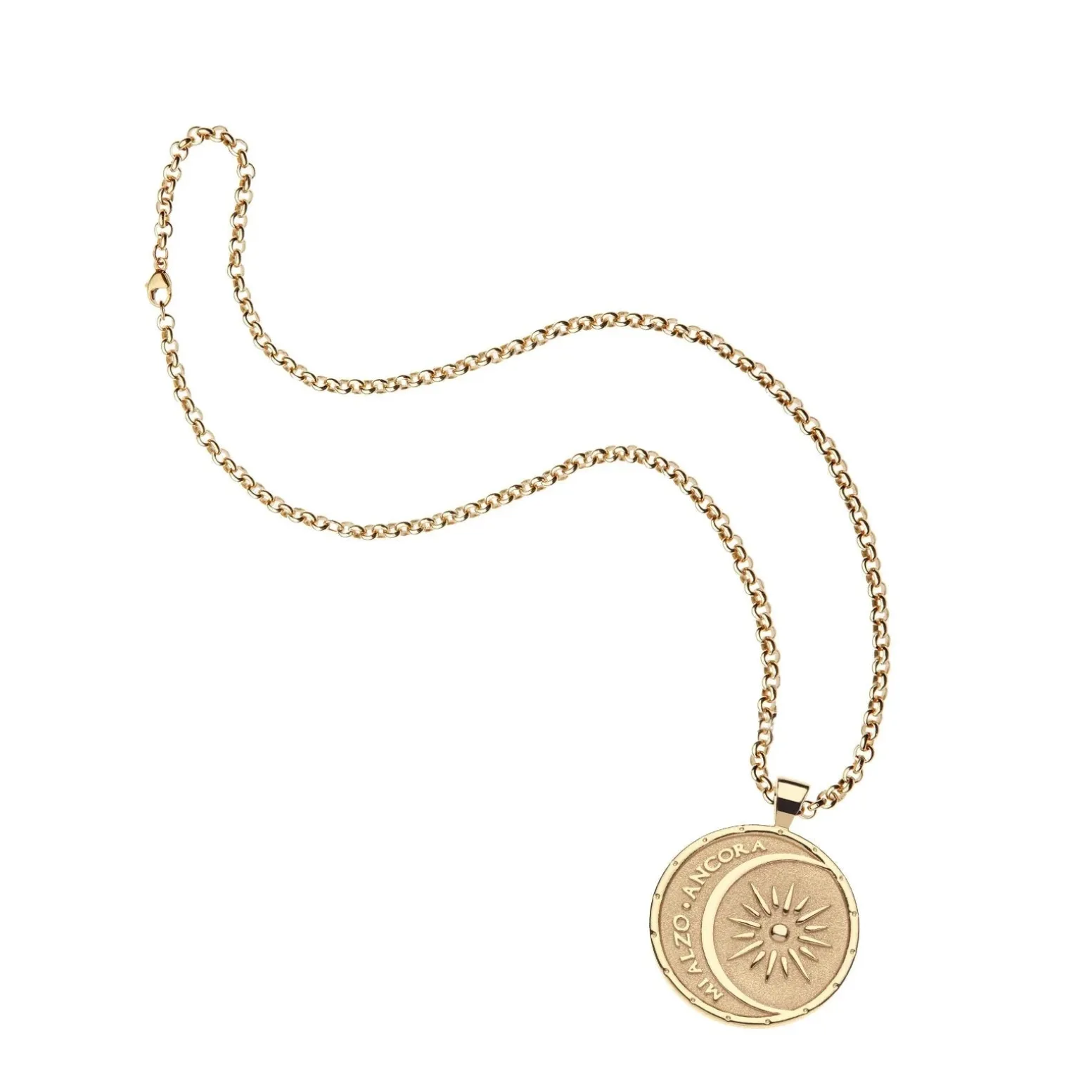 Strong Original Pendant Coin Mi Alzo Ancora 18