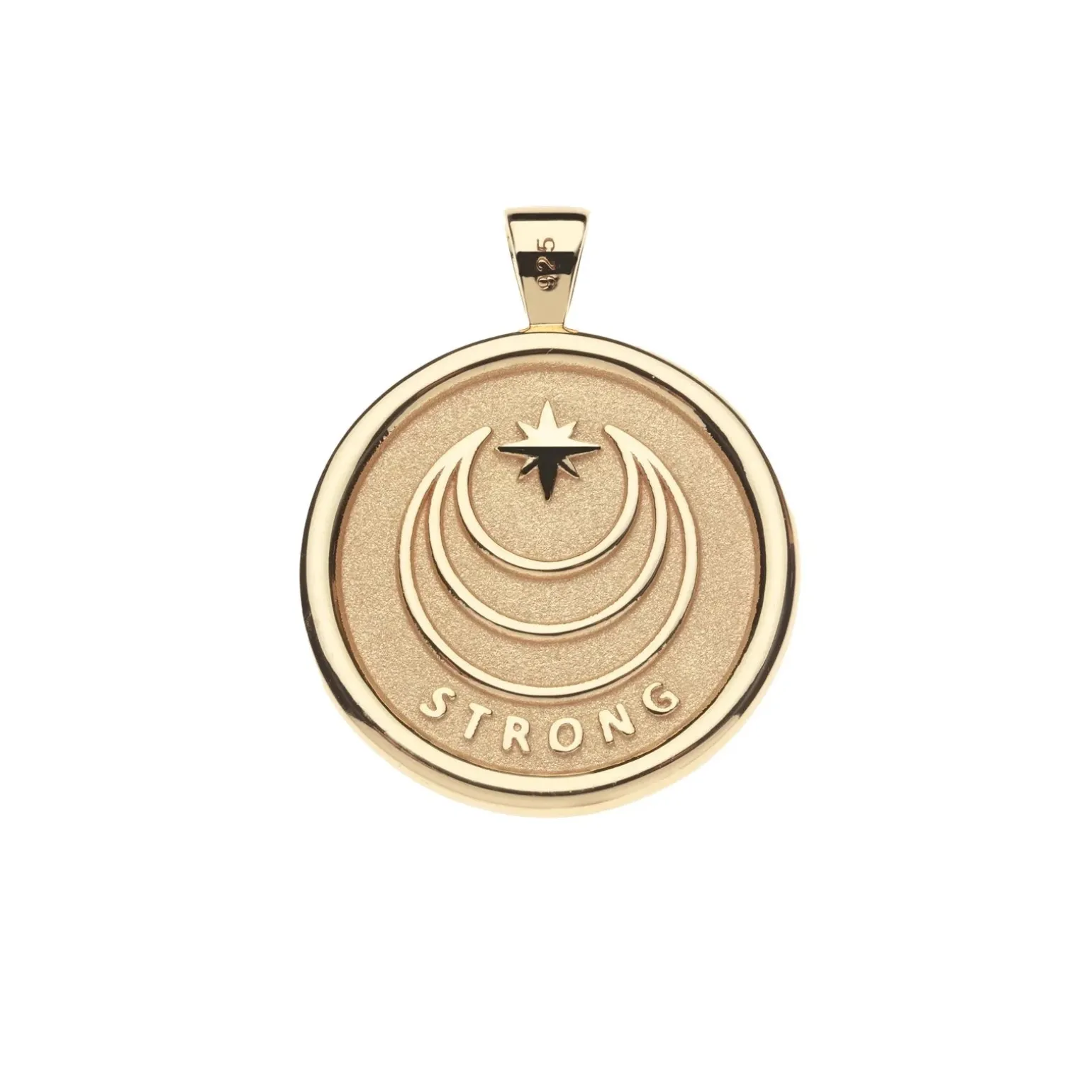 Strong Original Pendant Coin Mi Alzo Ancora 18