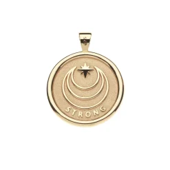 Strong Original Pendant Coin Mi Alzo Ancora 16-18