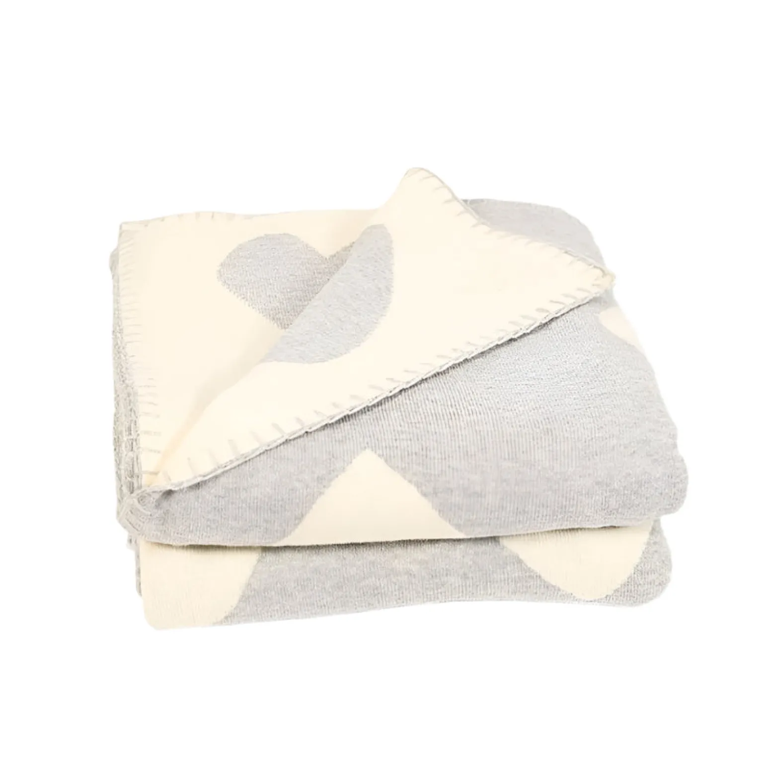 The Blanket Imperfect Heart Heather Grey