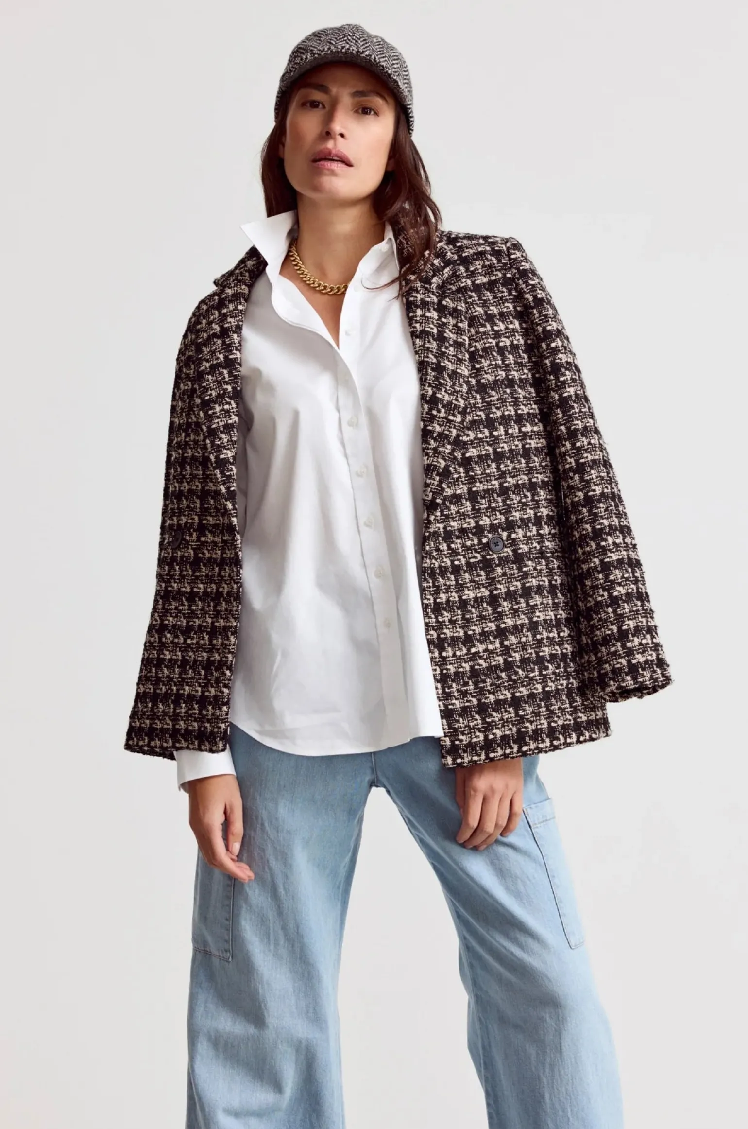 The Boyfriend Shirt White