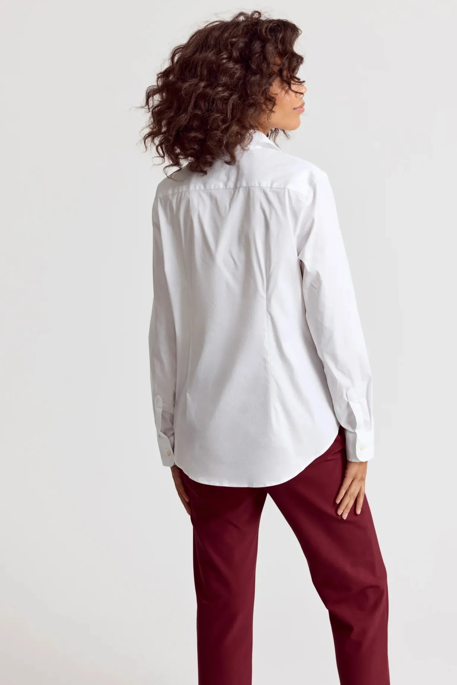 The Boyfriend Shirt White