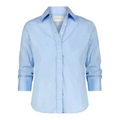 The 3/4 Sleeve Essentials Icon Shirt Blue Dawn