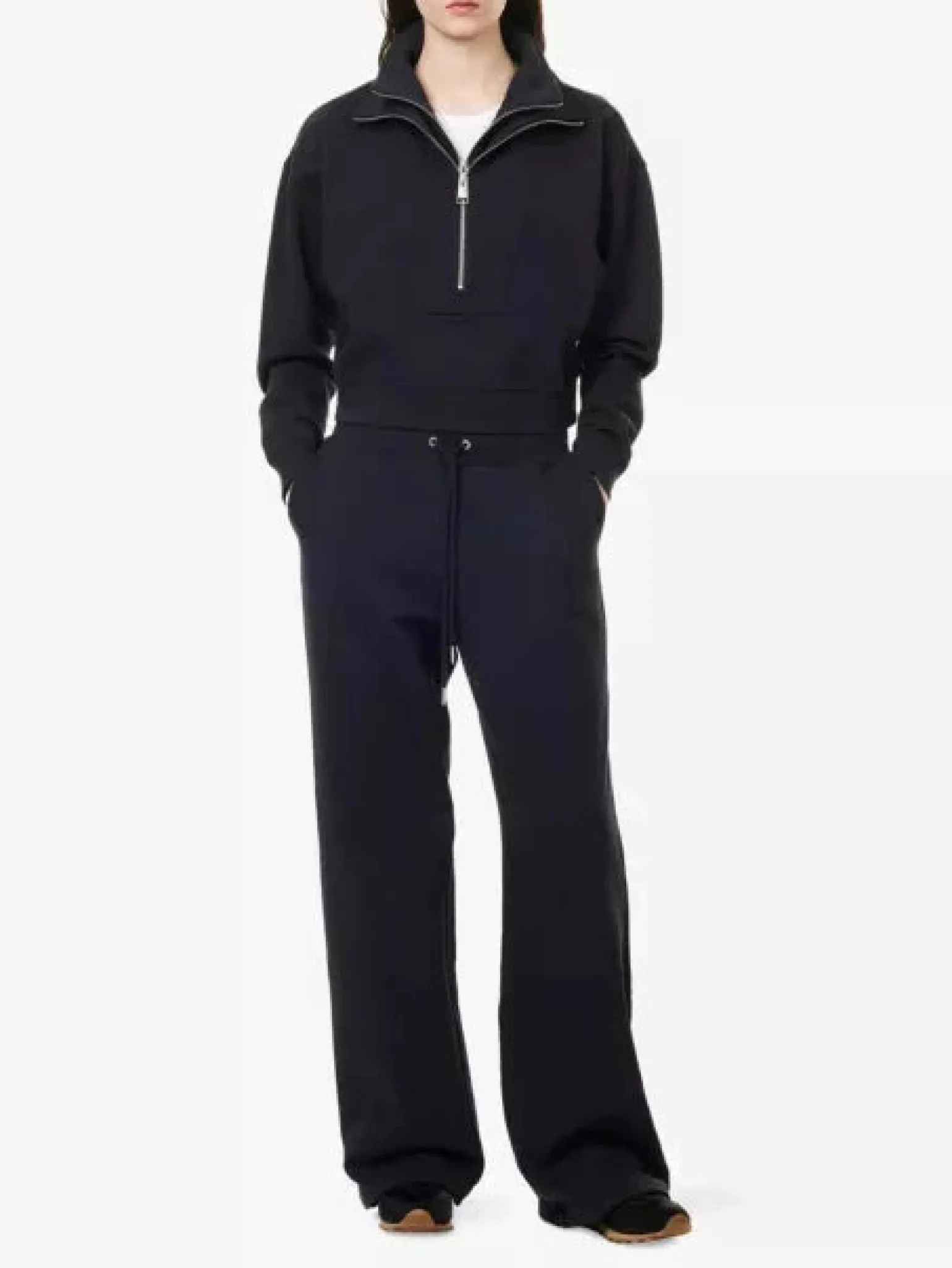 The Straight Leg Sweatpant Dark Navy