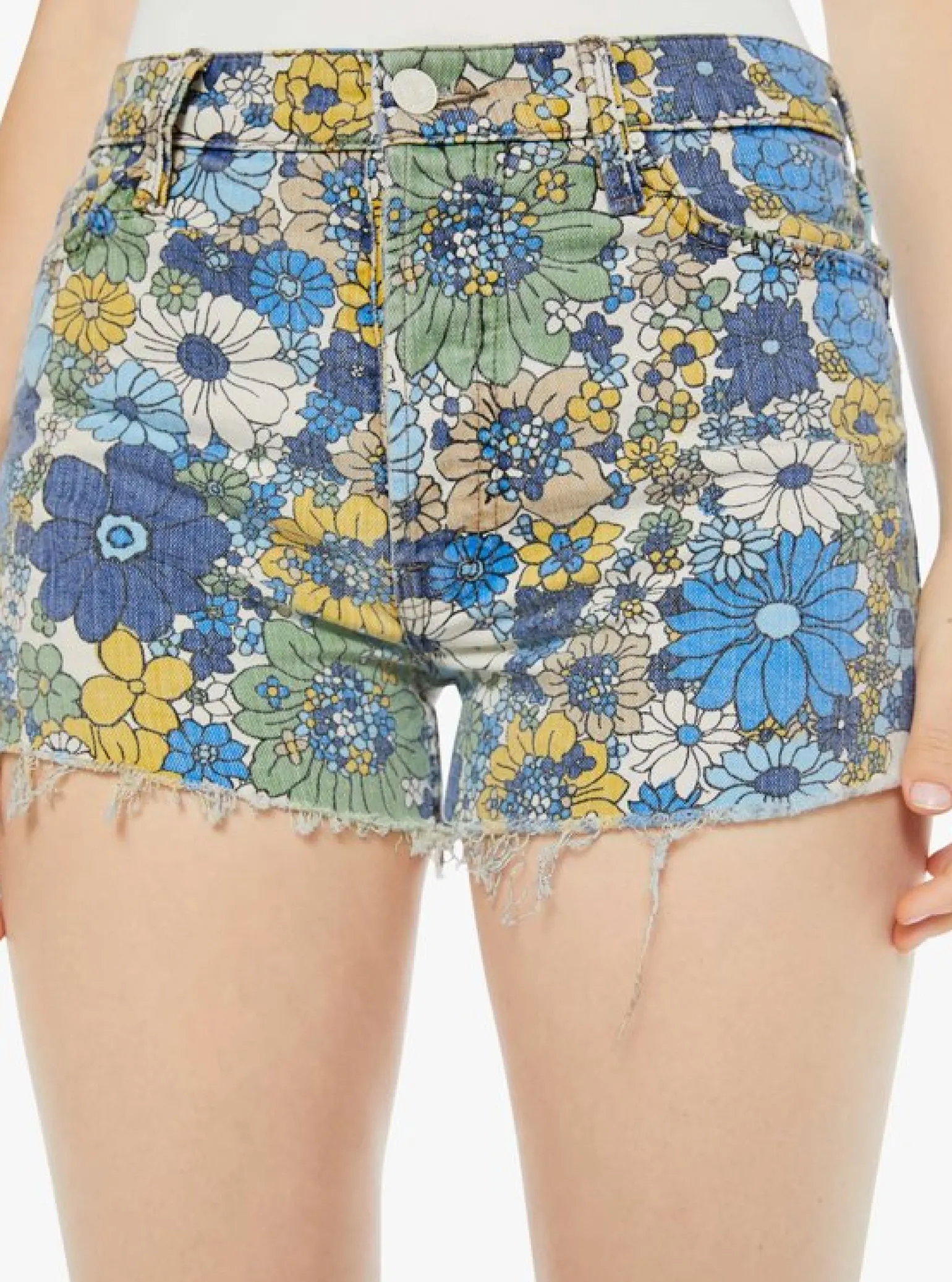 The Tomcat Kick Fray Short Dirtbike Flowers