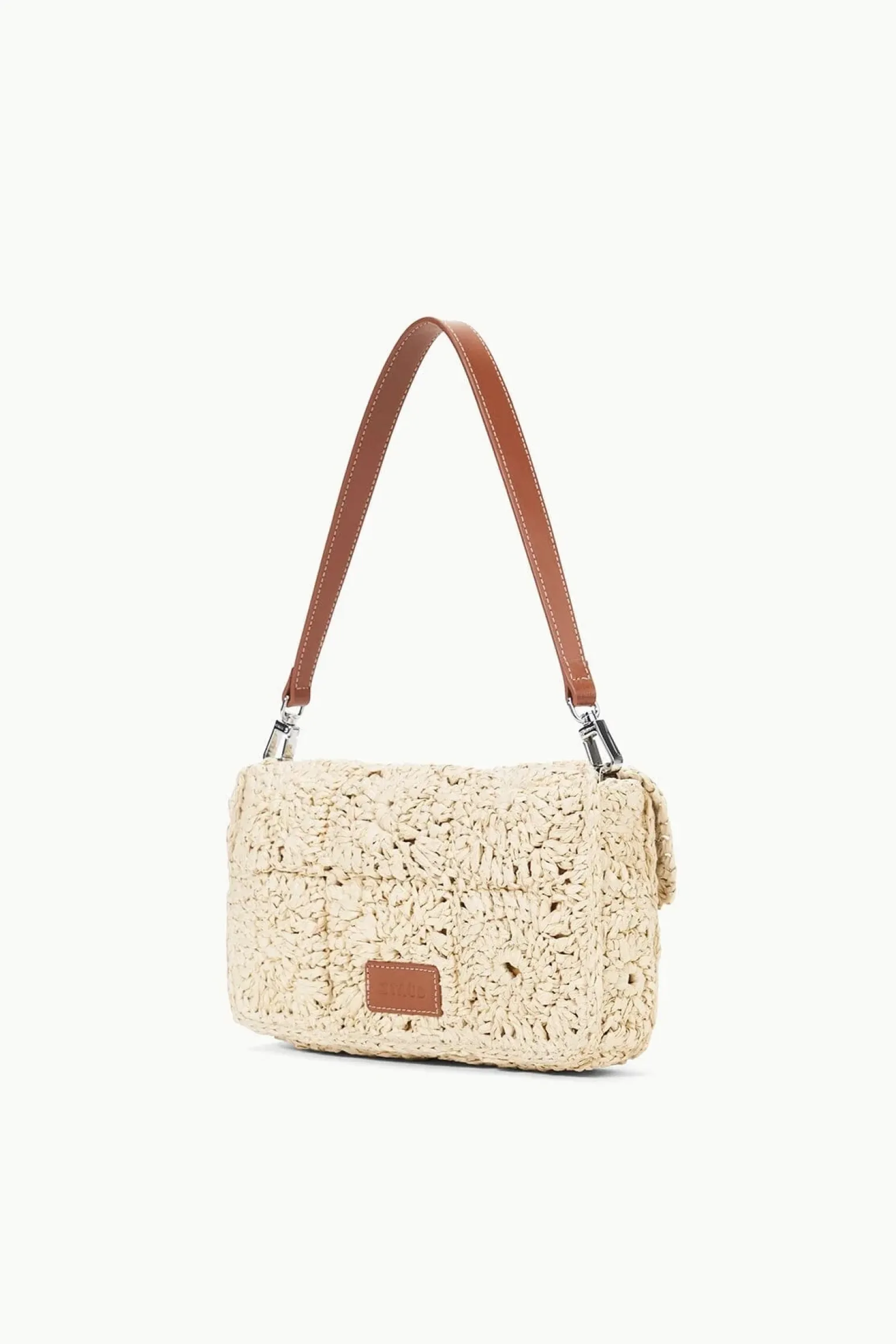 Timmy Crochet Shoulder Bag Natural