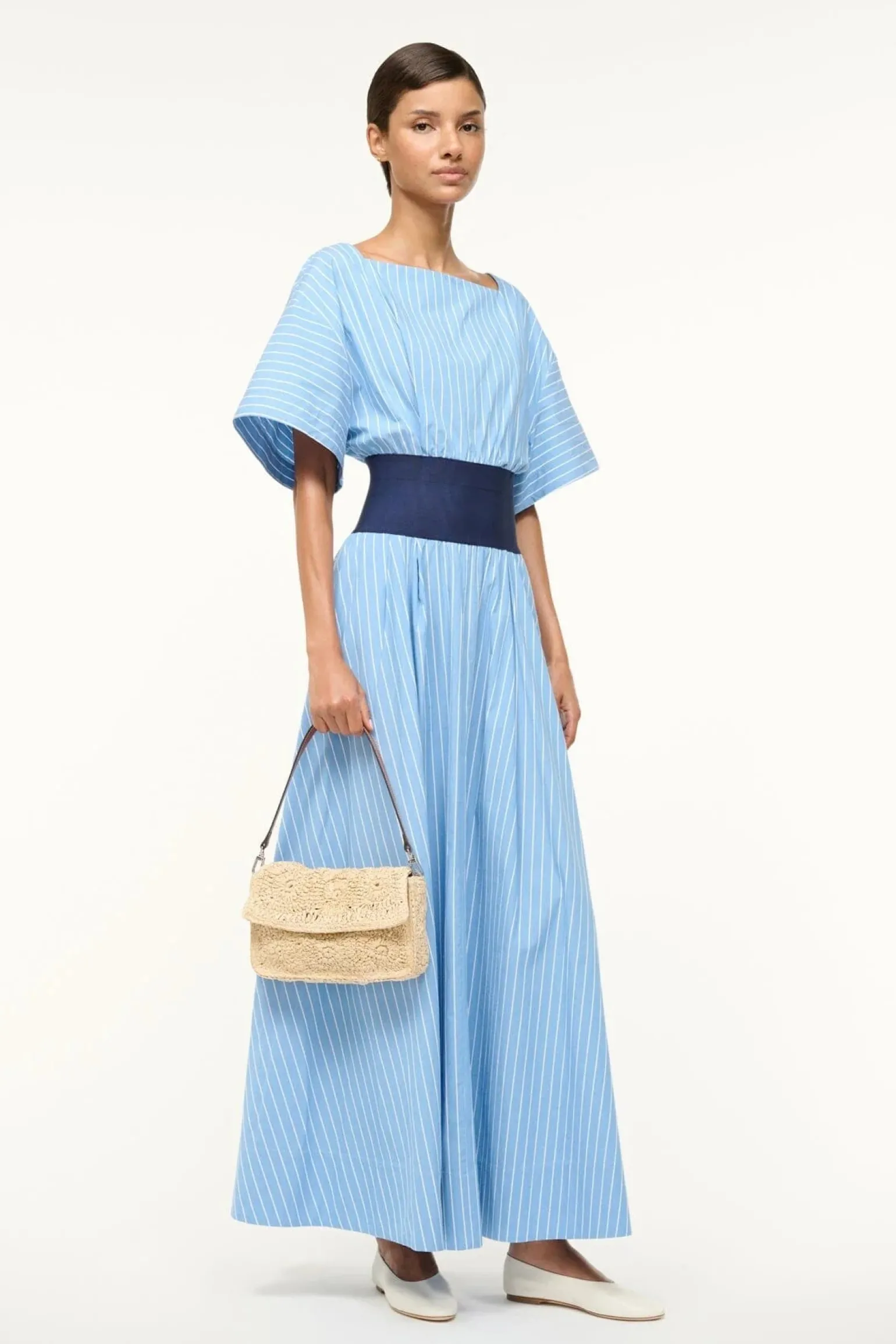 Timmy Crochet Shoulder Bag Natural