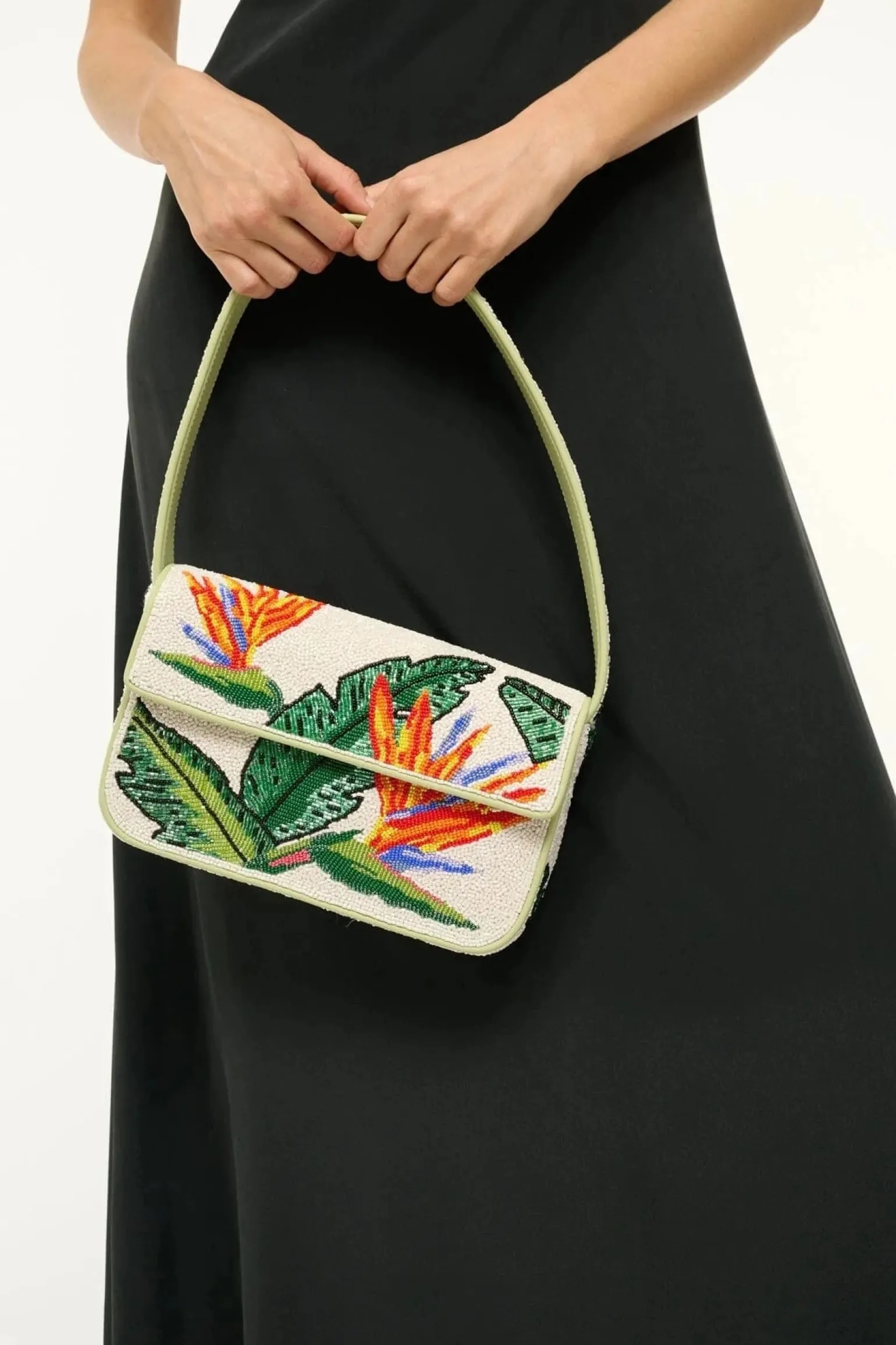 Tommy Beaded Bag Birds of Paradise
