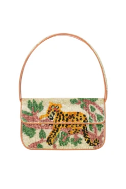 Tommy Beaded Bag Jungle Leopard