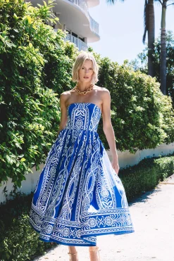Torres Dress Rowan Cobalt