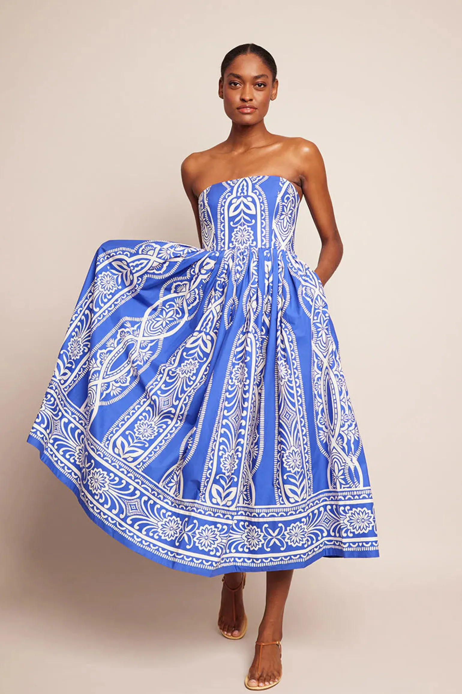 Torres Dress Rowan Cobalt