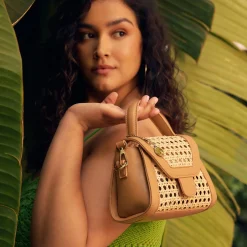 Tropez Crossbody Camel Natural Cane