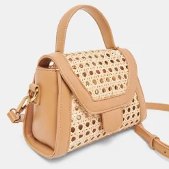Tropez Crossbody Camel Natural Cane