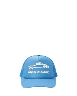 Trucker Hat Sky Blue w/ Cream Liberez Les Sardines