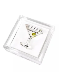 TW Cocktail Napkin Holder Martini