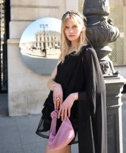 Waverly Mesh Bag Pink