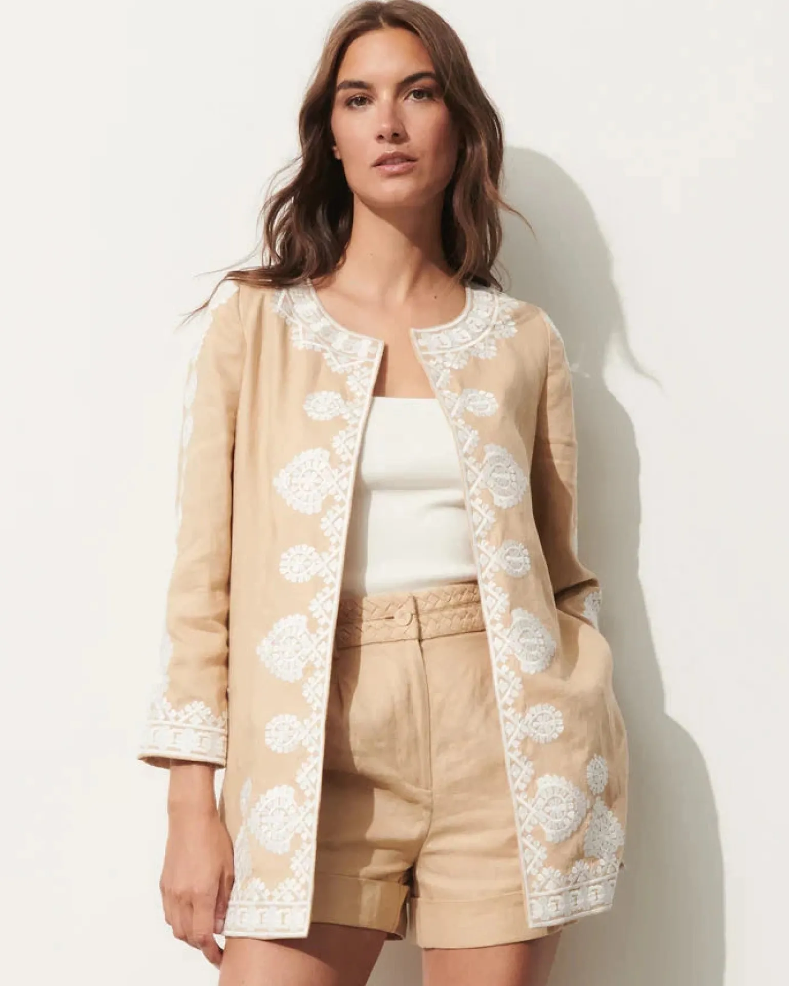 Wren Jacket Travertine Sand