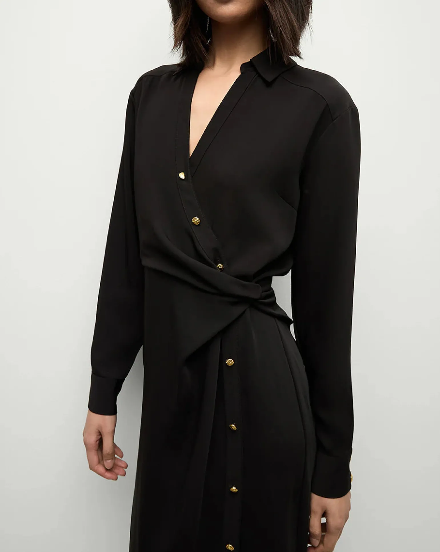 Wright Midi Dress Black