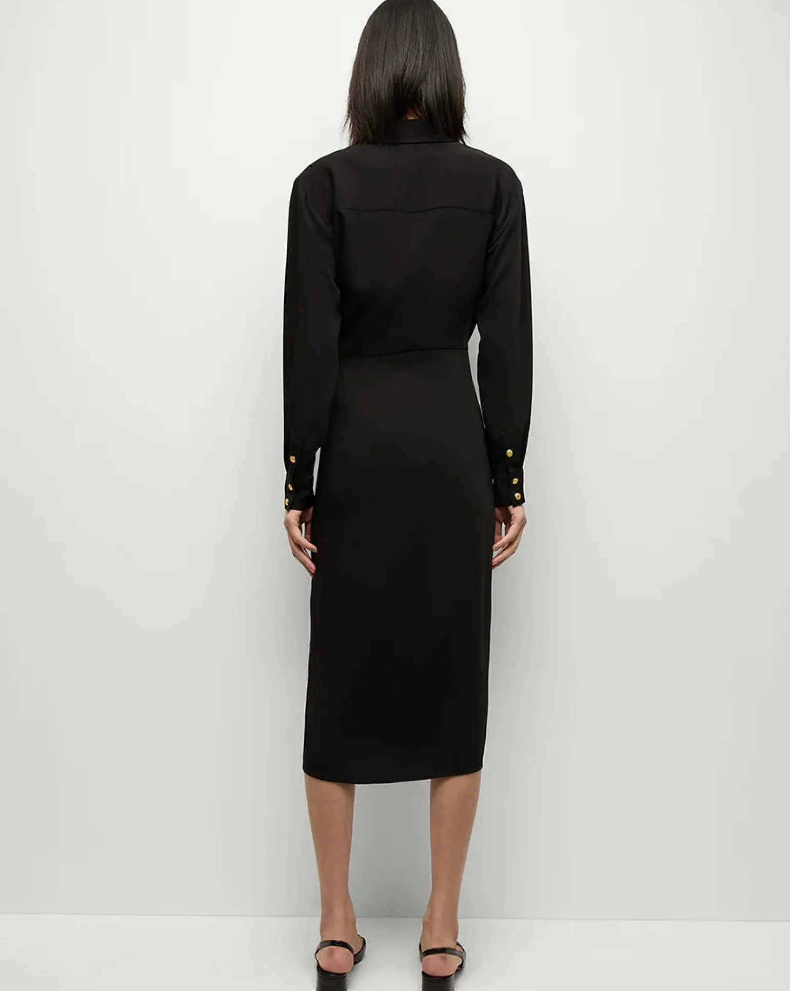 Wright Midi Dress Black