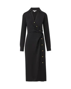 Wright Midi Dress Black