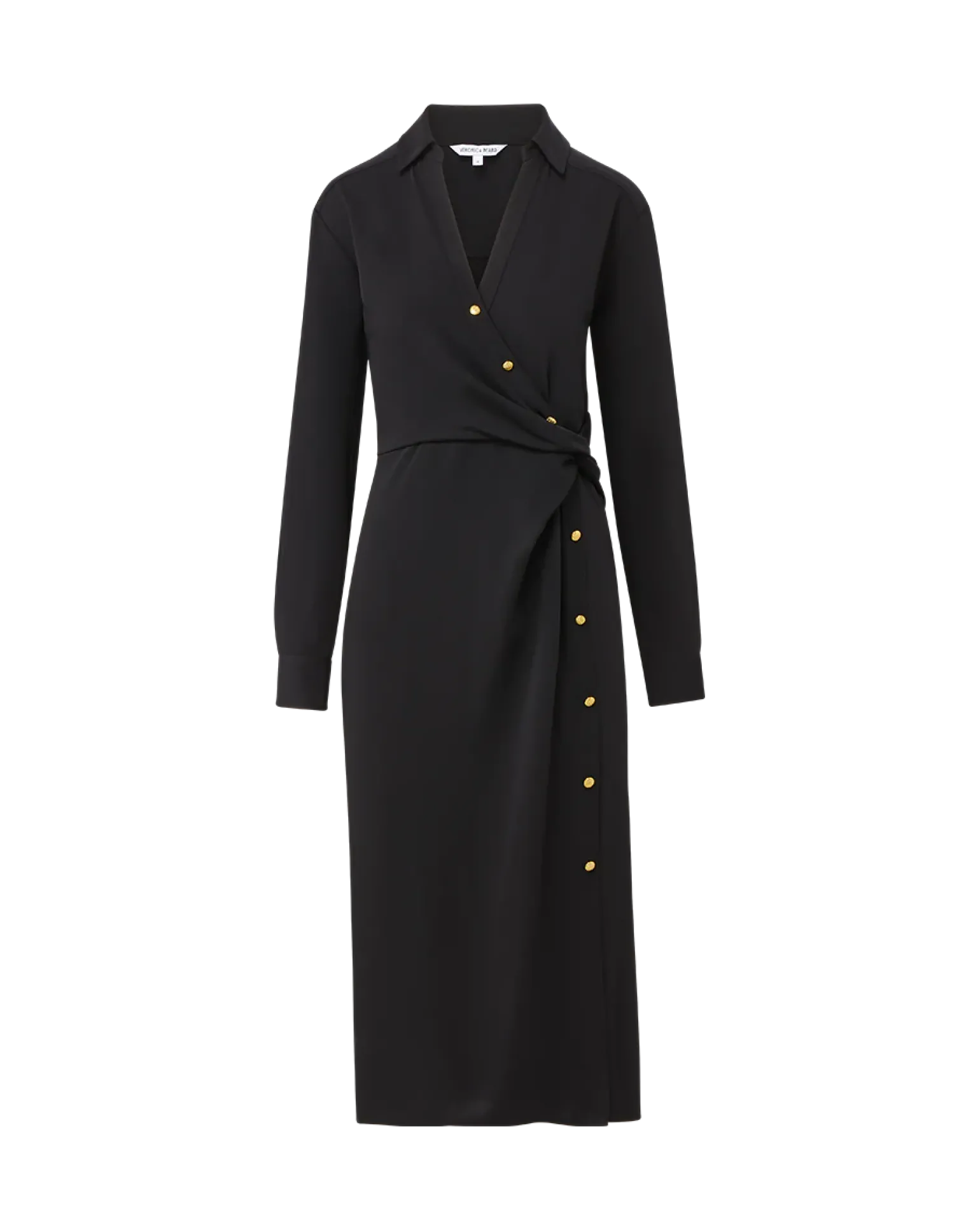 Wright Midi Dress Black