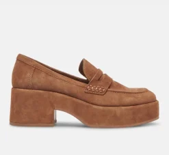 Yanni Suede Chestnut