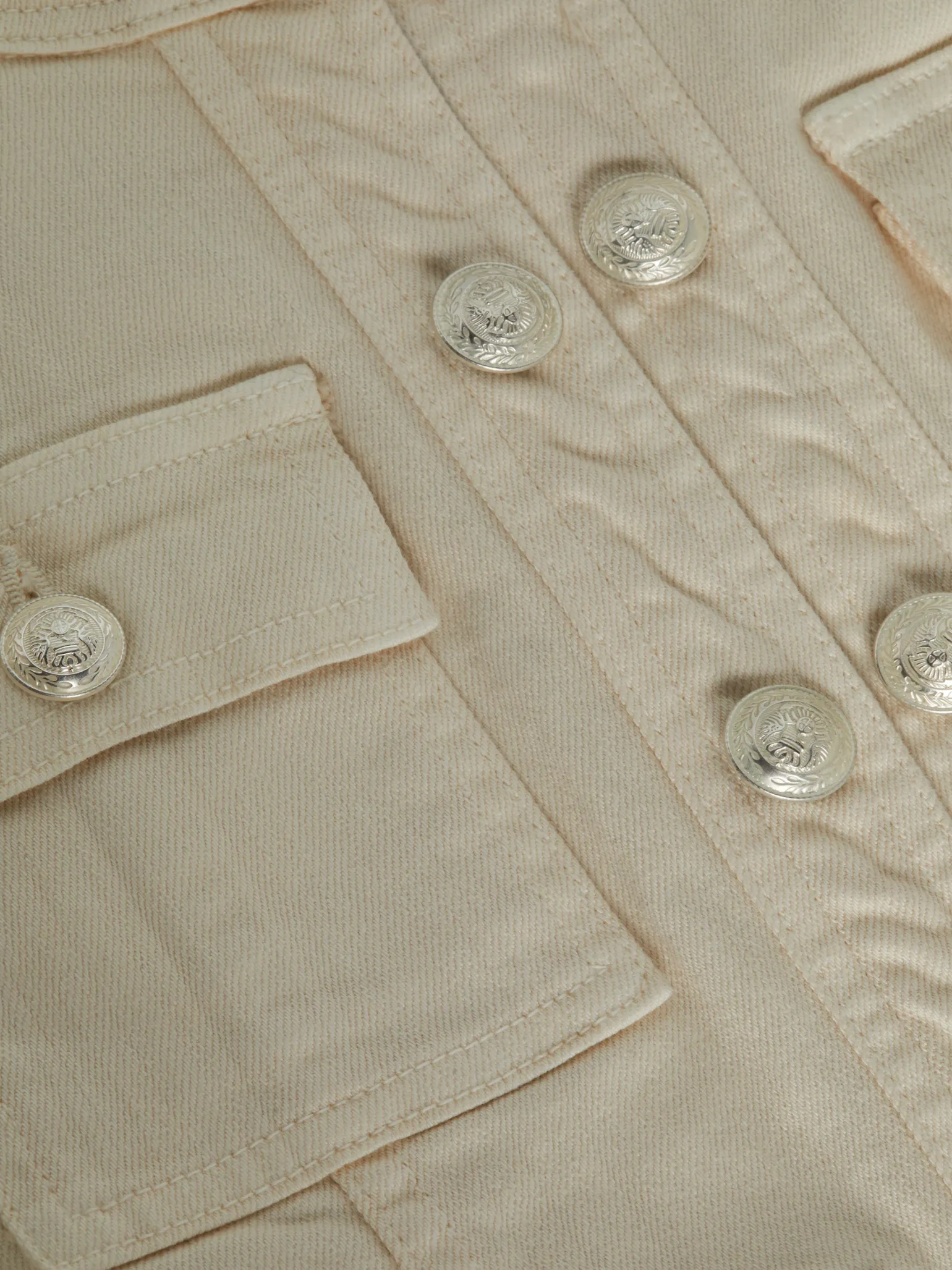 Yari Denim Jacket French Vanilla