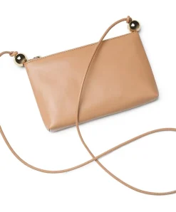 Yasmine Flat Clutch Dune